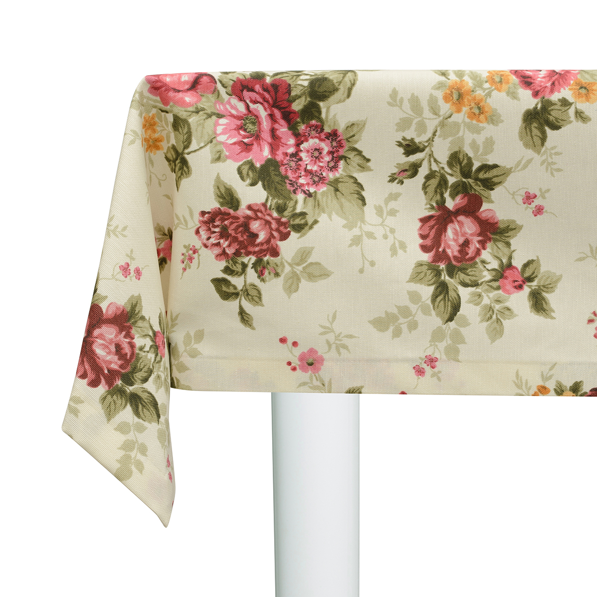 Скатерть водоотталкивающая Maifon Розочки Бордовые