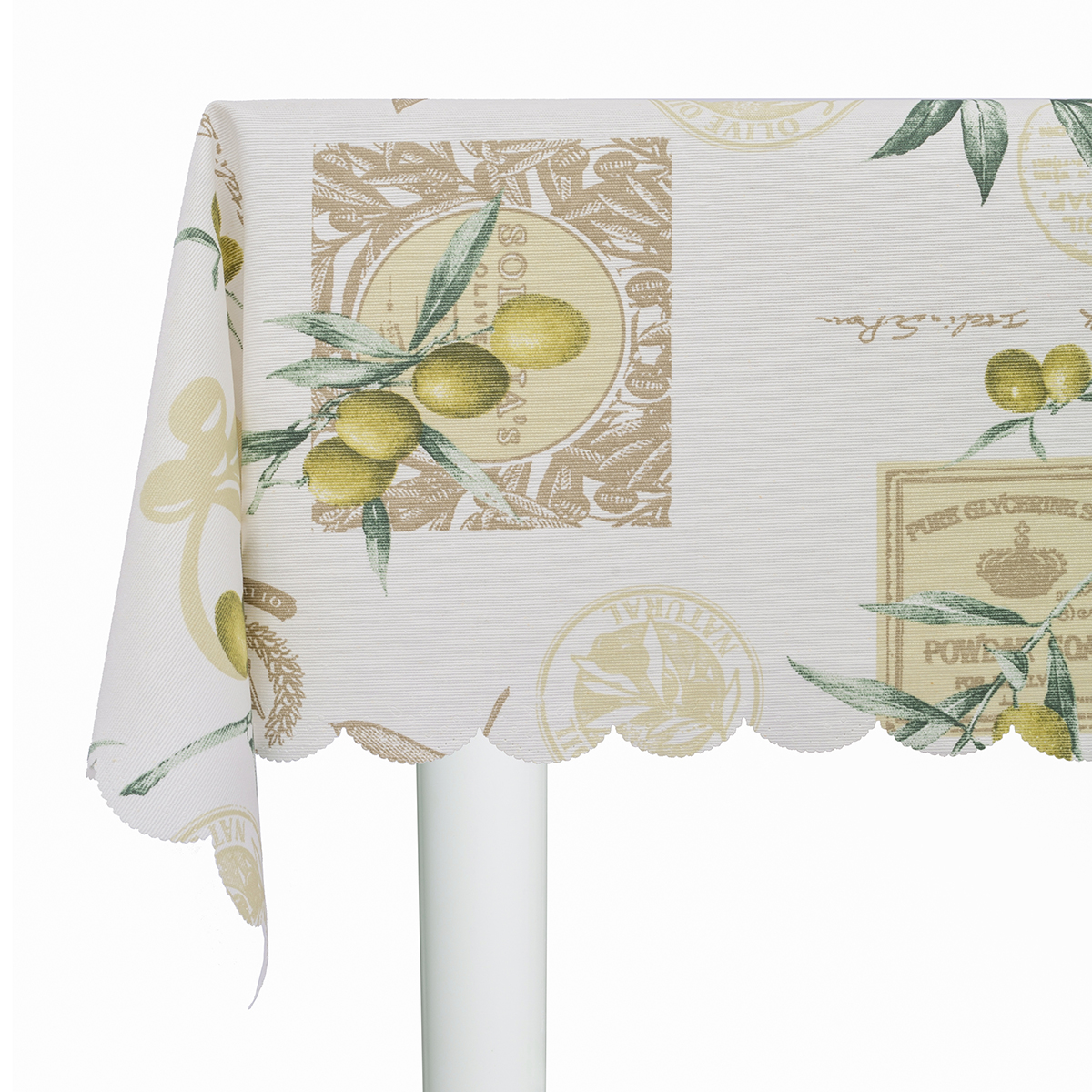 Скатерть водоотталкивающая Maifon Оливки