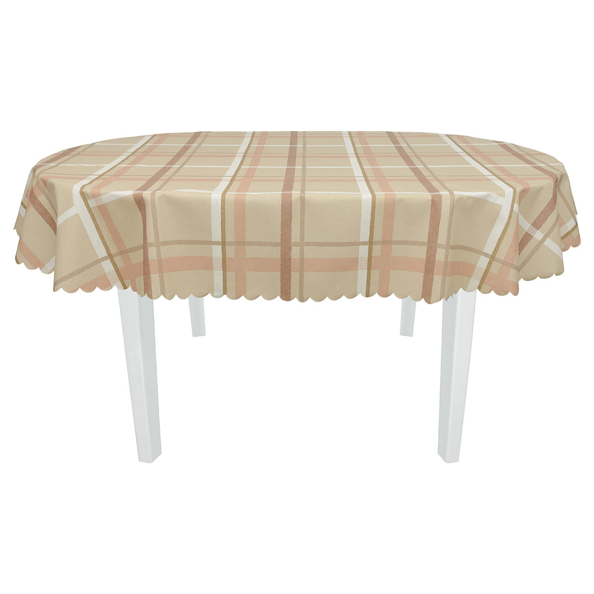 Скатерть водоотталкивающая Клетка Английская
