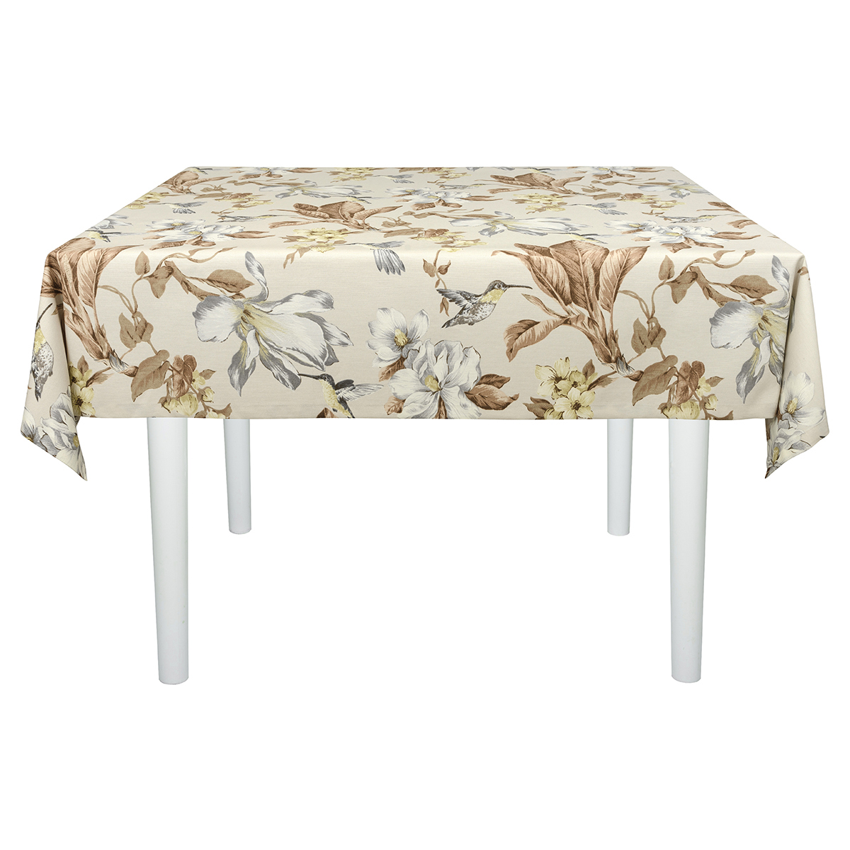Скатерть водоотталкивающая Maifon Колибри Беж
