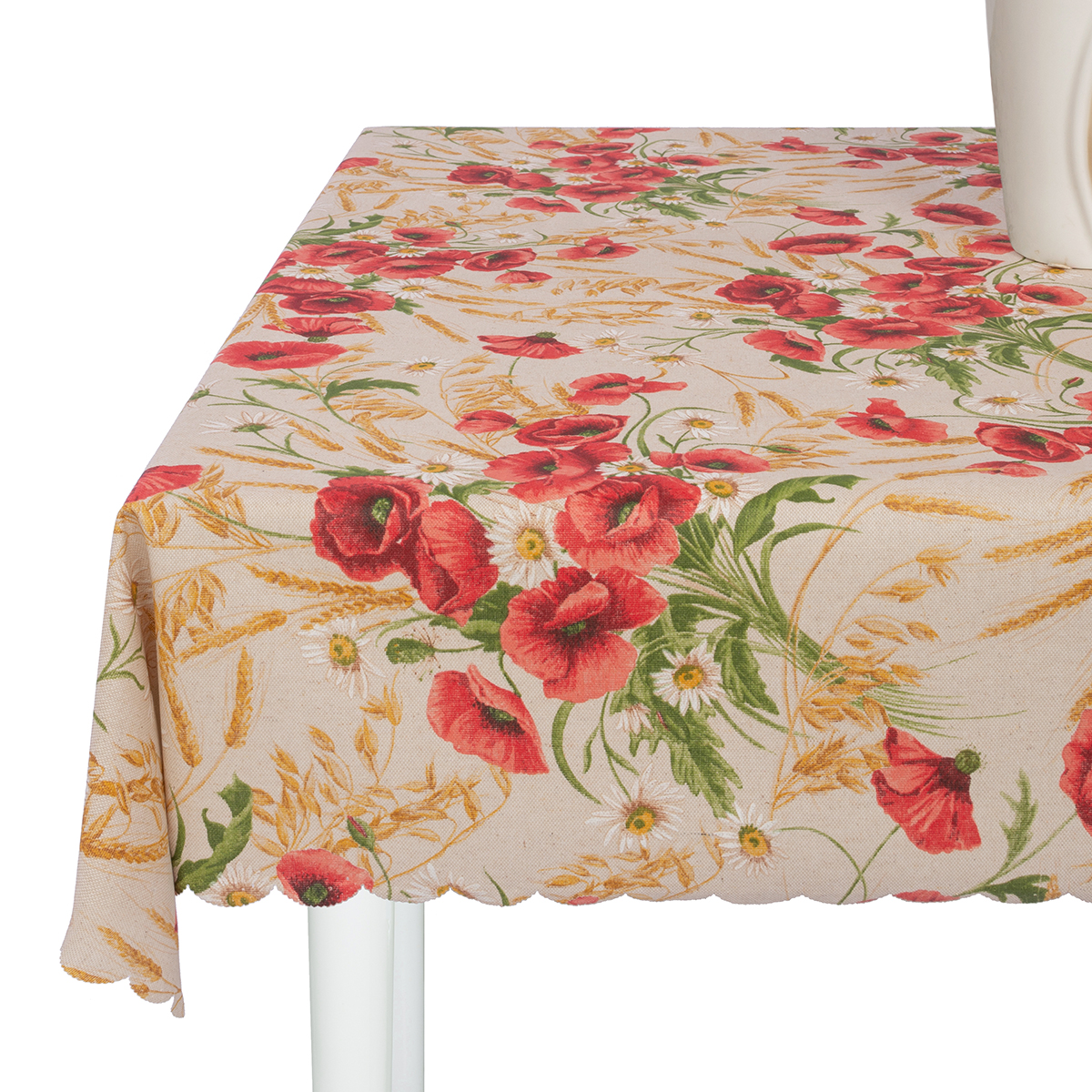 Скатерть водоотталкивающая Maifon Маки