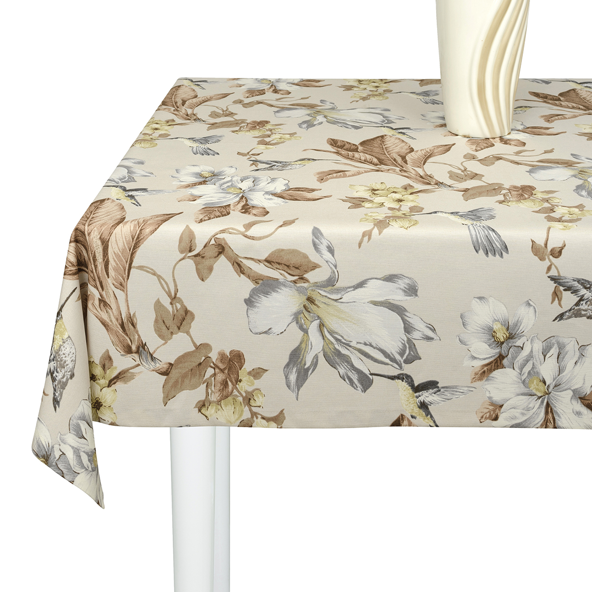 Скатерть водоотталкивающая Maifon Колибри Беж