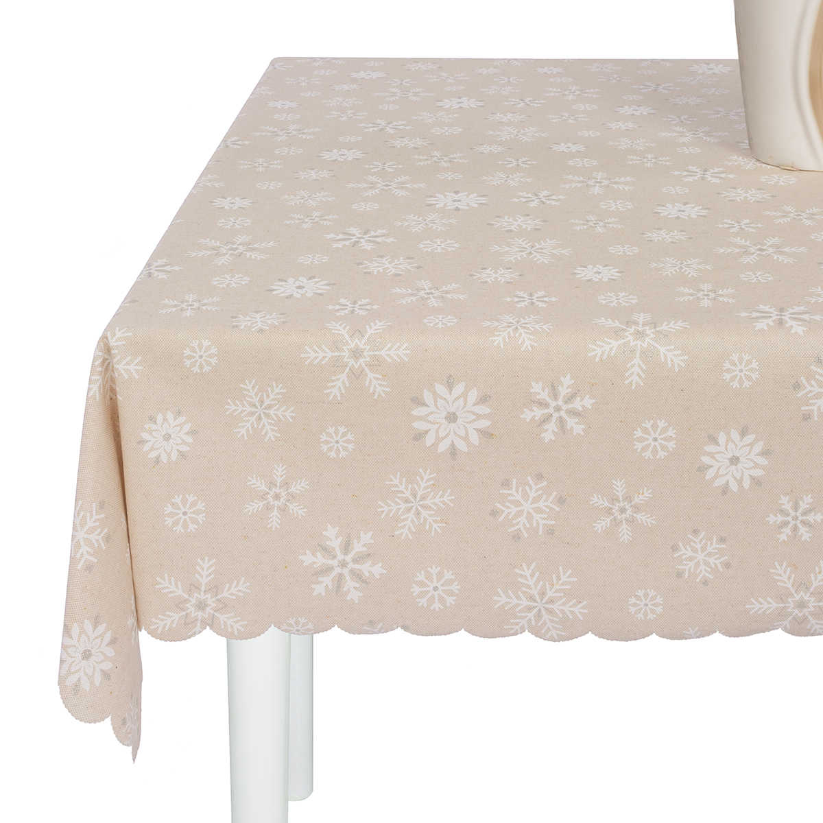 Скатерть водоотталкивающая Maifon Снежинки