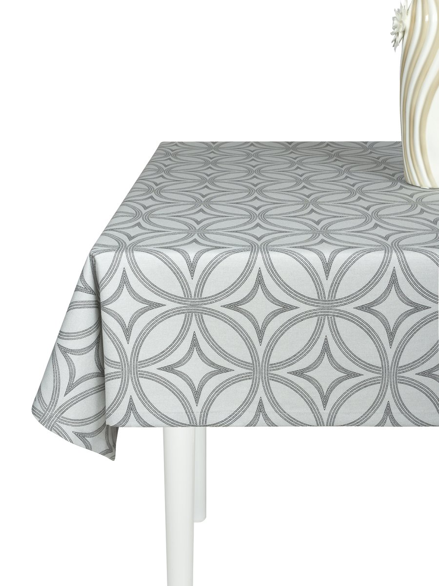 Скатерть водоотталкивающая Maifon Патера Серая