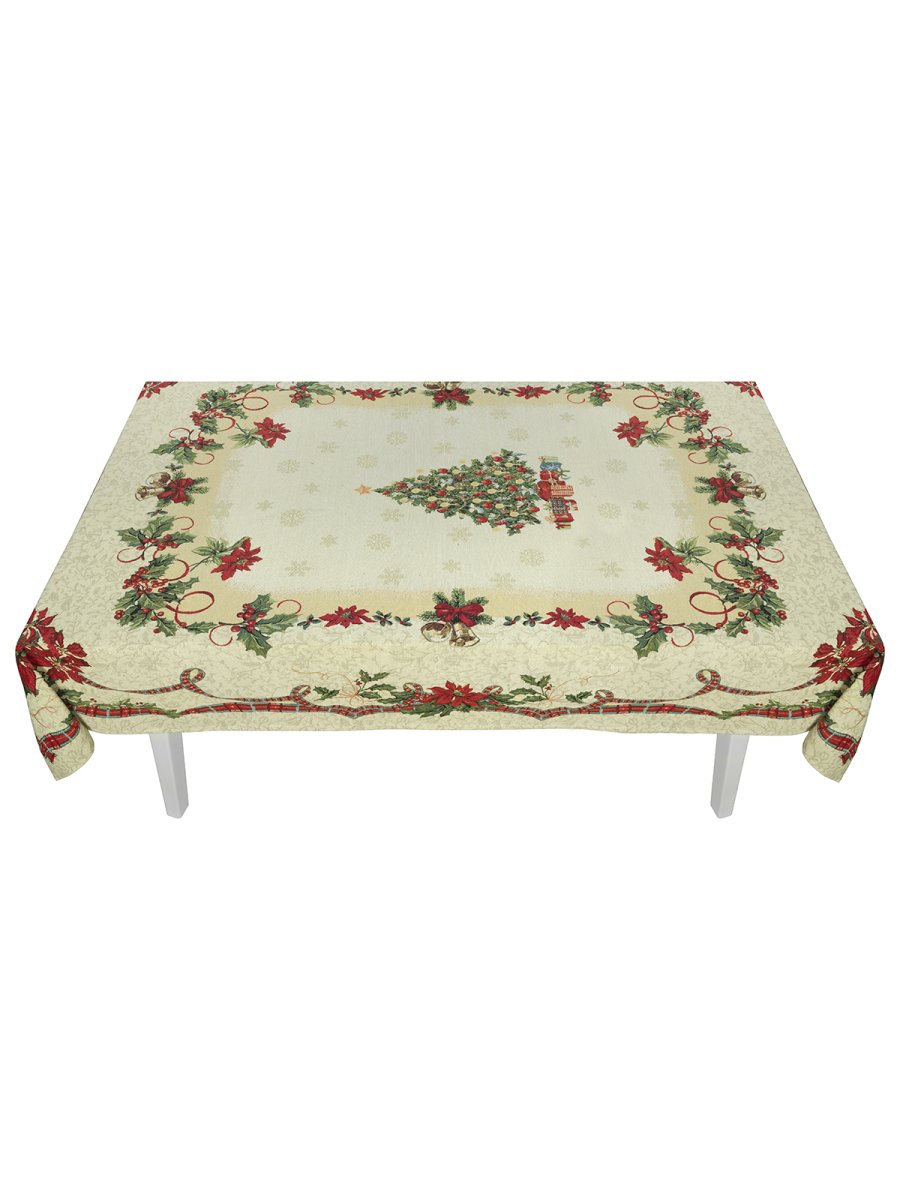 Гобеленовая скатерть Новый год