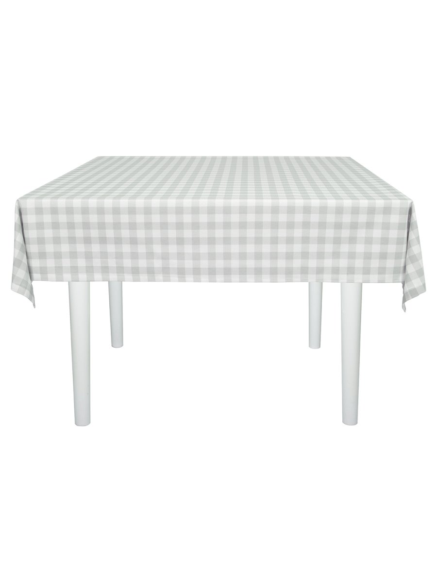 Скатерть водоотталкивающая Maifon Клетка Бежевая