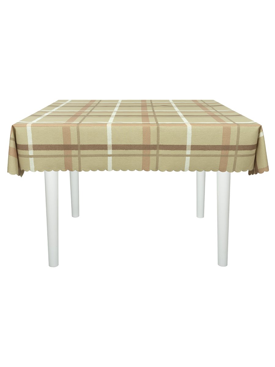 Скатерть водоотталкивающая Клетка Английская
