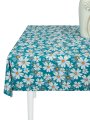 Скатерть водоотталкивающая Maifon Ромашки Голубая