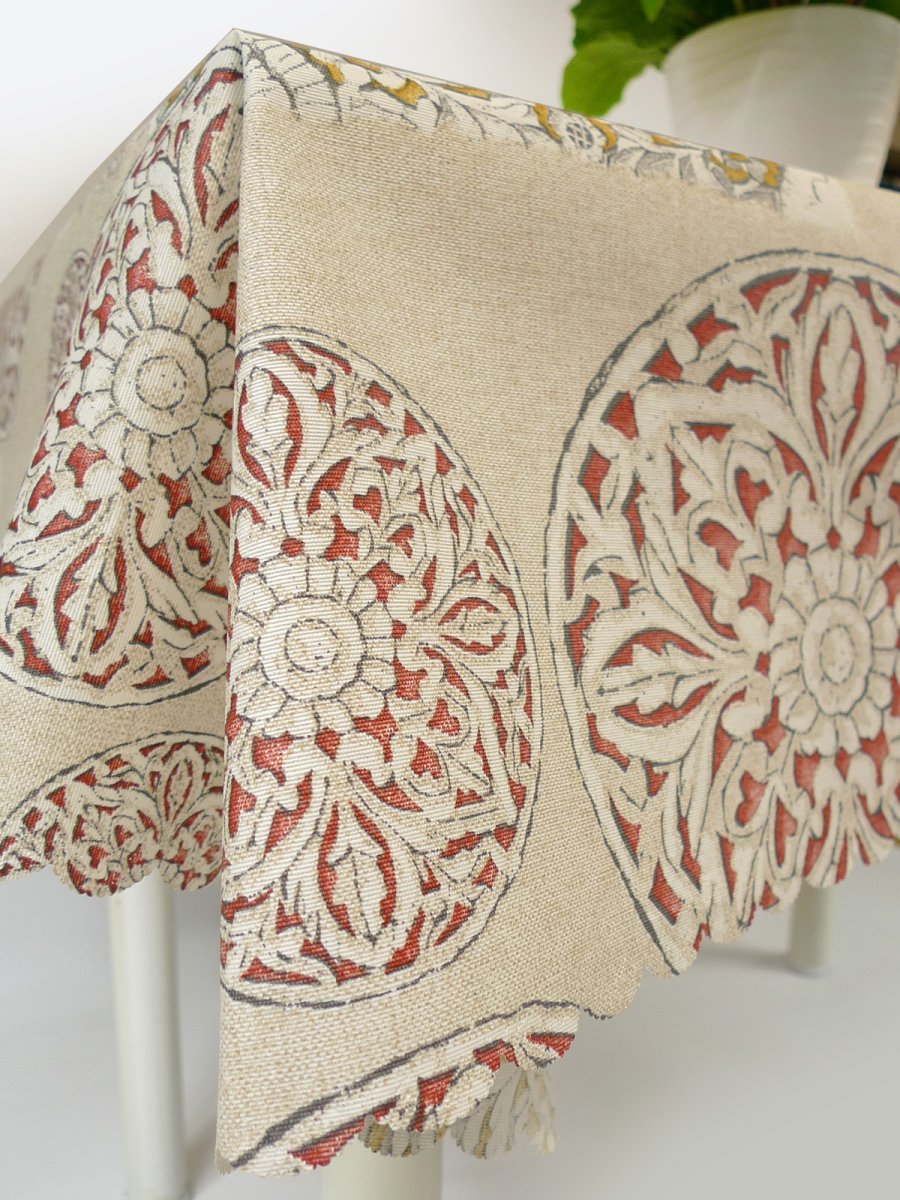 Тефлоновая скатерть Mori Орнамент