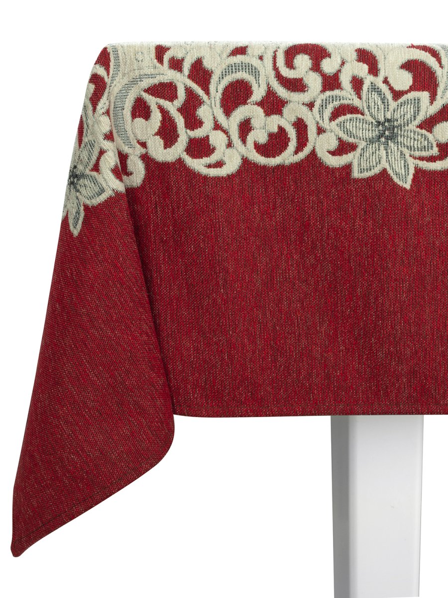 Гобеленовая скатерть Рождественские свечи