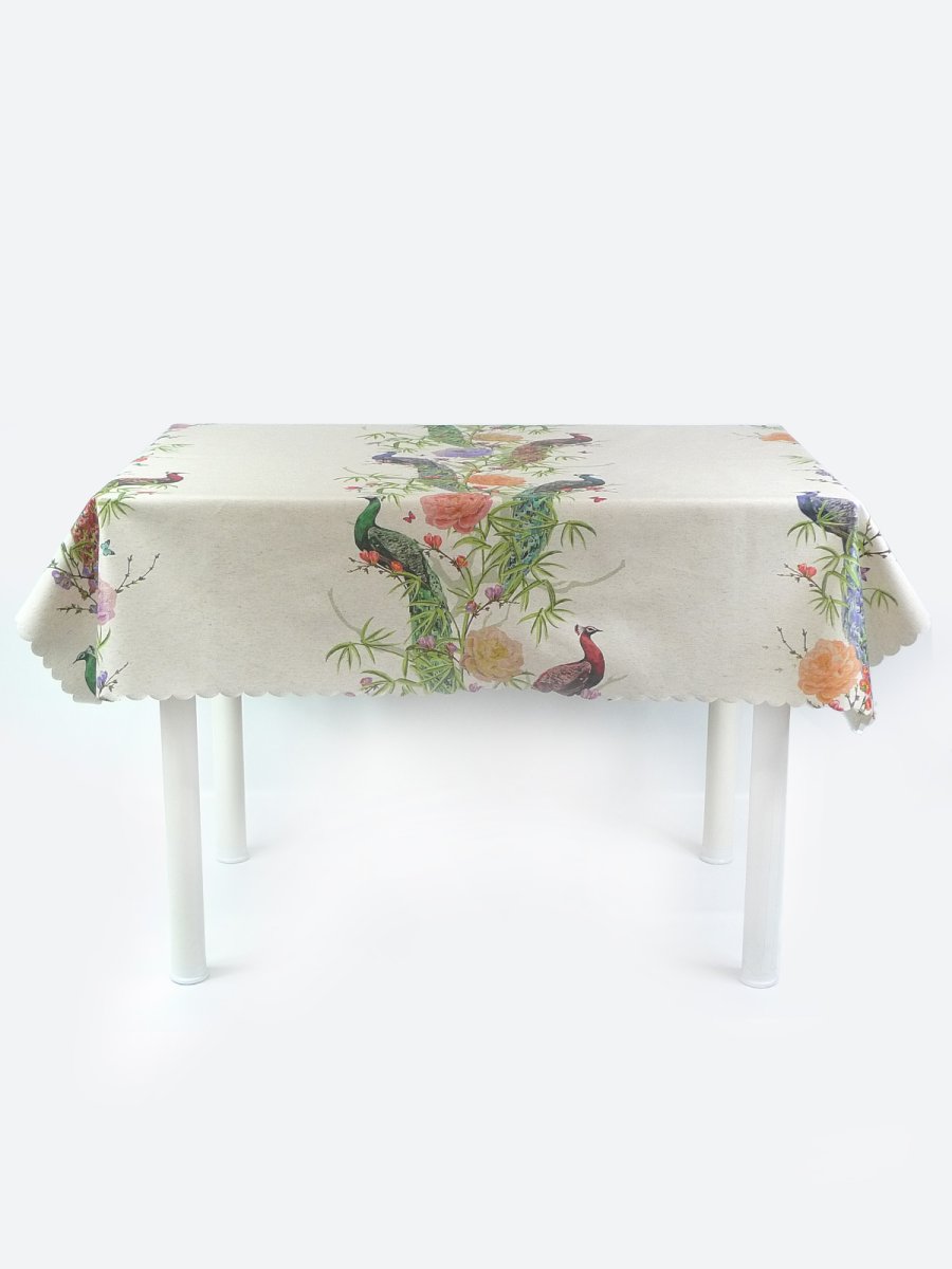 Скатерть водоотталкивающая Maifon Павлины