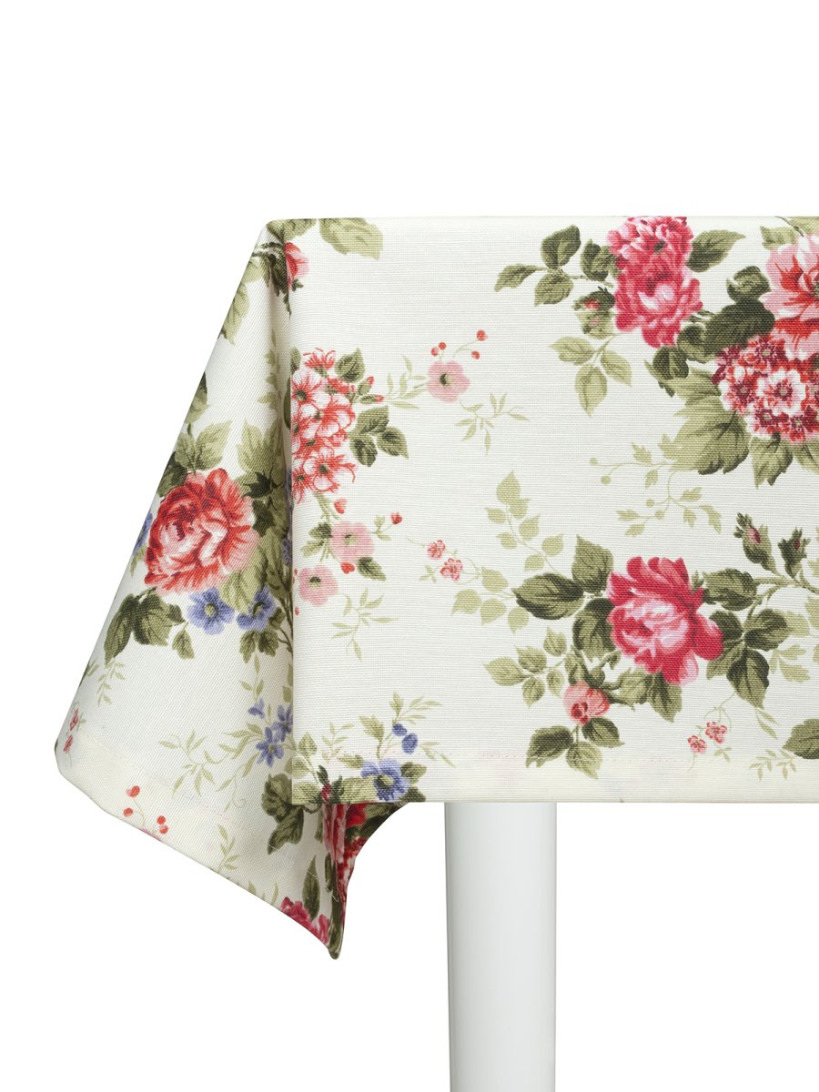 Скатерть водоотталкивающая Maifon Розочки Красные