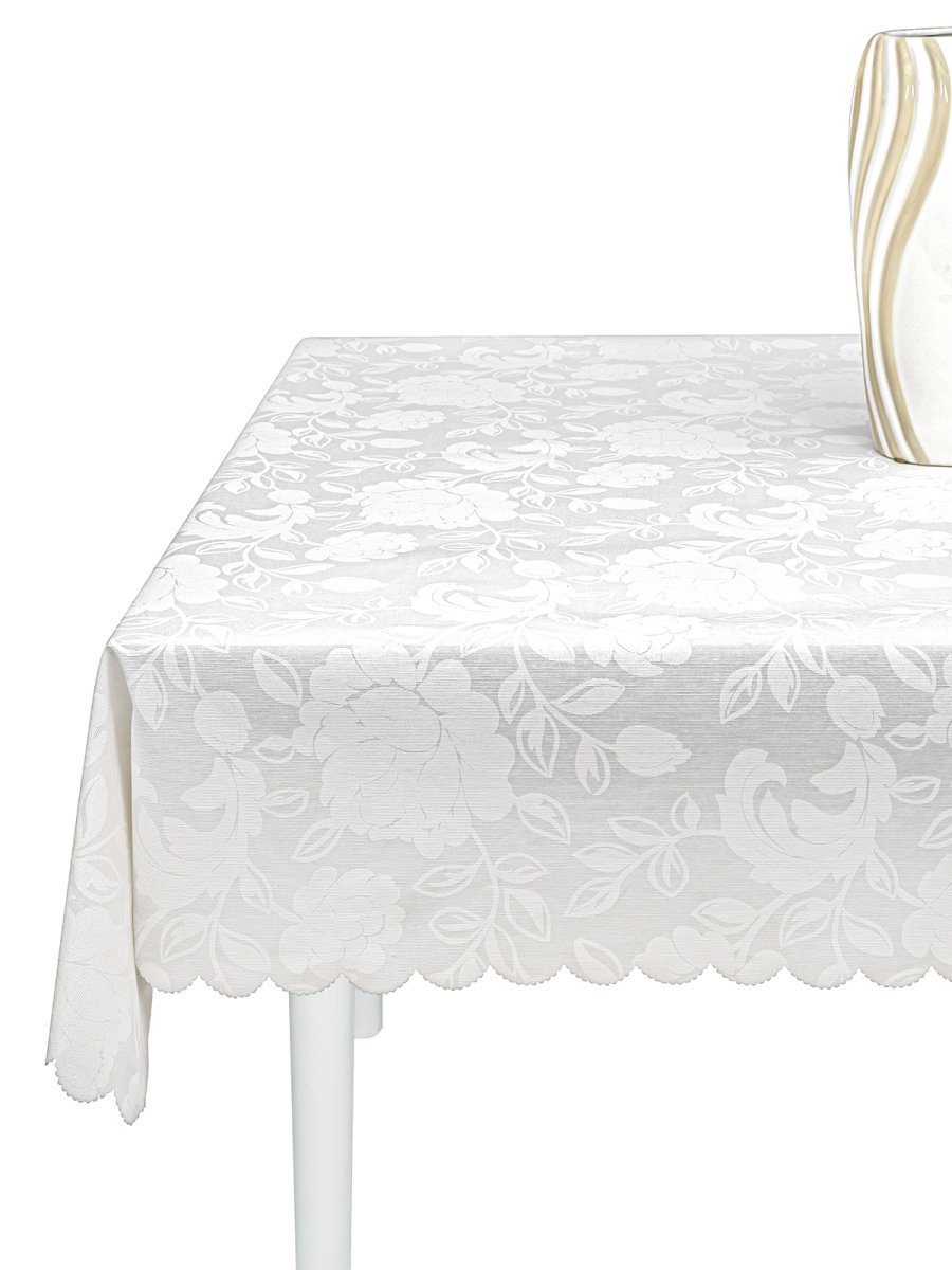 Скатерть водоотталкивающая Maifon Розы Белые