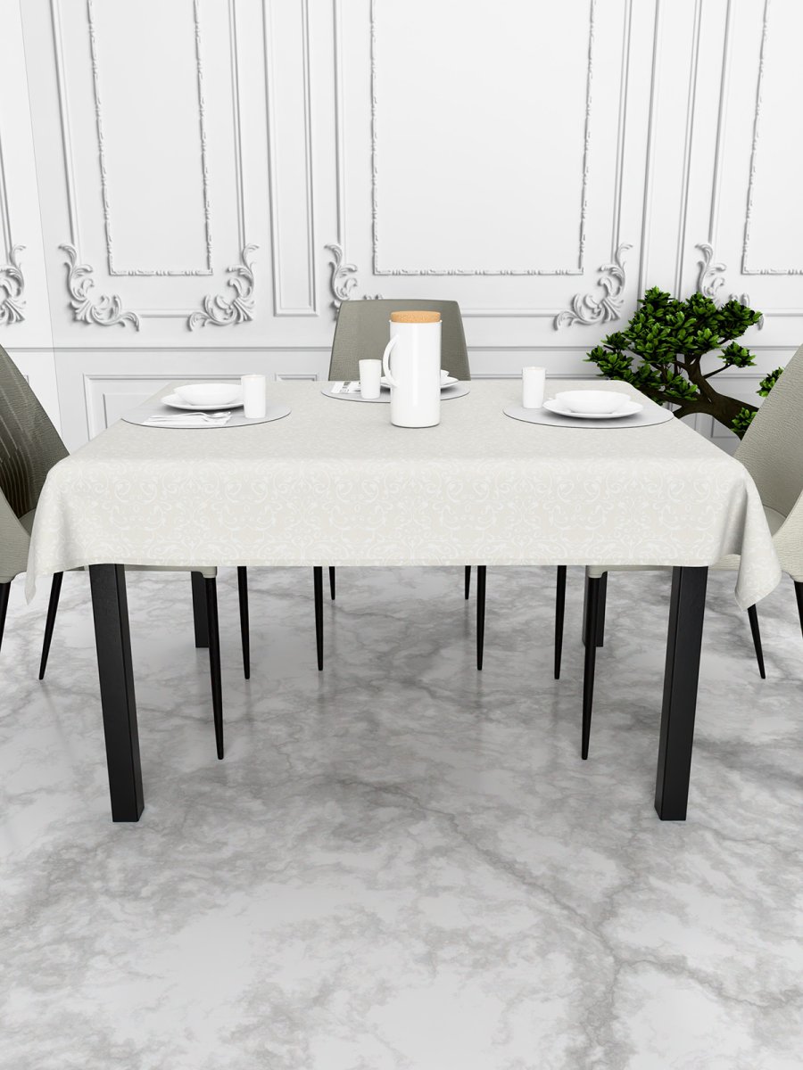 Скатерть водоотталкивающая Maifon Жаккард Беж