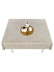 Скатерть водоотталкивающая Maifon Рогожка Халва