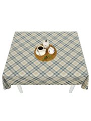 Скатерть водоотталкивающая Maifon Шотландка Синяя