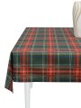 Скатерть водоотталкивающая Maifon Шотландка Зеленая