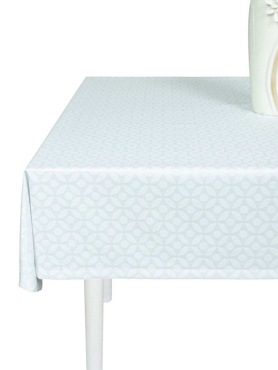 Скатерть водоотталкивающая Maifon Белый Орнамент