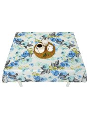 Тефлоновая скатерть Maifon Орхидея Синяя