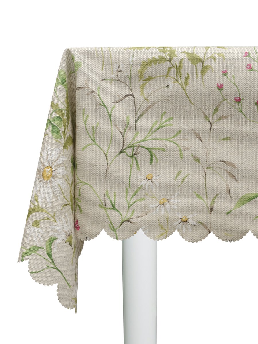 Скатерть водоотталкивающая Maifon Ромашки