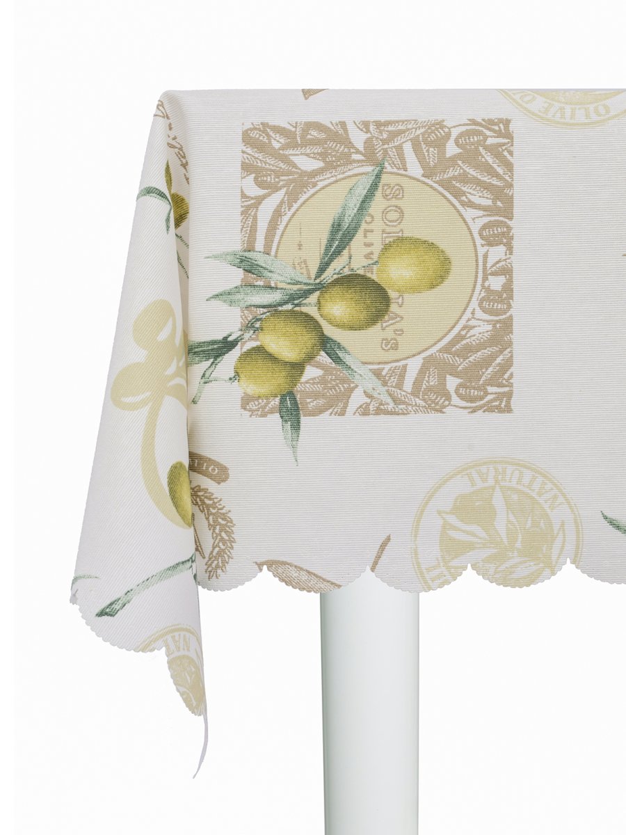 Скатерть водоотталкивающая Maifon Оливка