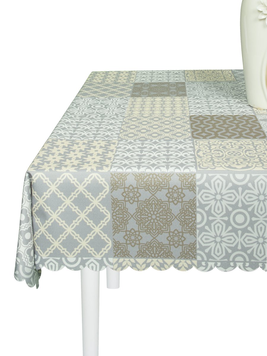 Скатерть водоотталкивающая Мозаика Плитка