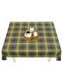 Скатерть водоотталкивающая Maifon Шотландка Жёлтая