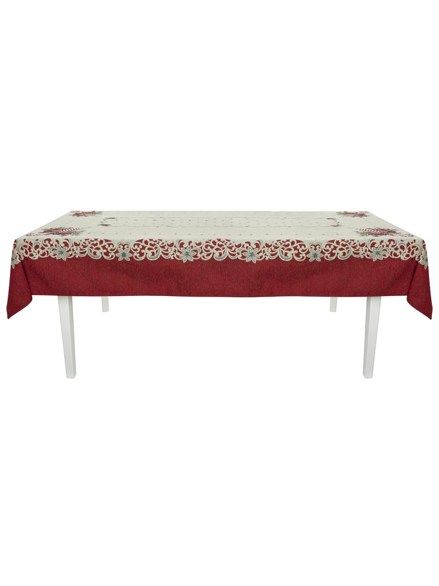 Гобеленовая скатерть Рождественские свечи