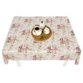 Скатерть водоотталкивающая Maifon Розочки Кремовые