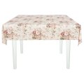 Скатерть водоотталкивающая Maifon Розочки Кремовые