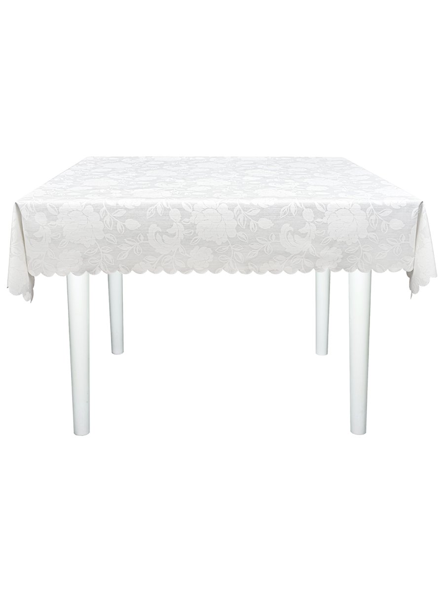Скатерть водоотталкивающая Maifon Розы Белые