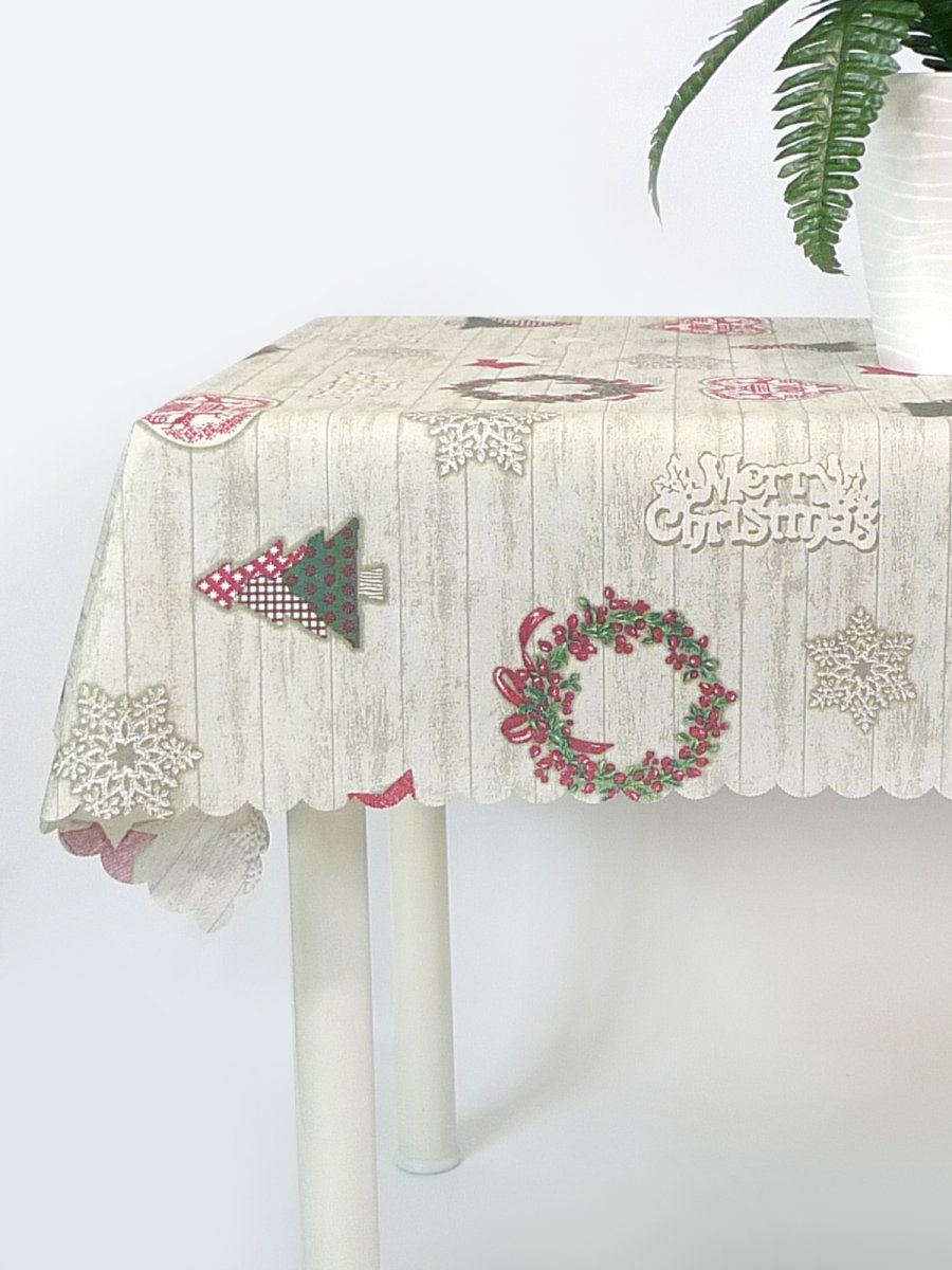 Скатерть водоотталкивающая Maifon Merry Christmas