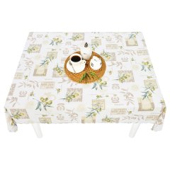 Скатерть водоотталкивающая Maifon Оливки
