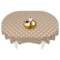 Скатерть водоотталкивающая Maifon Горох