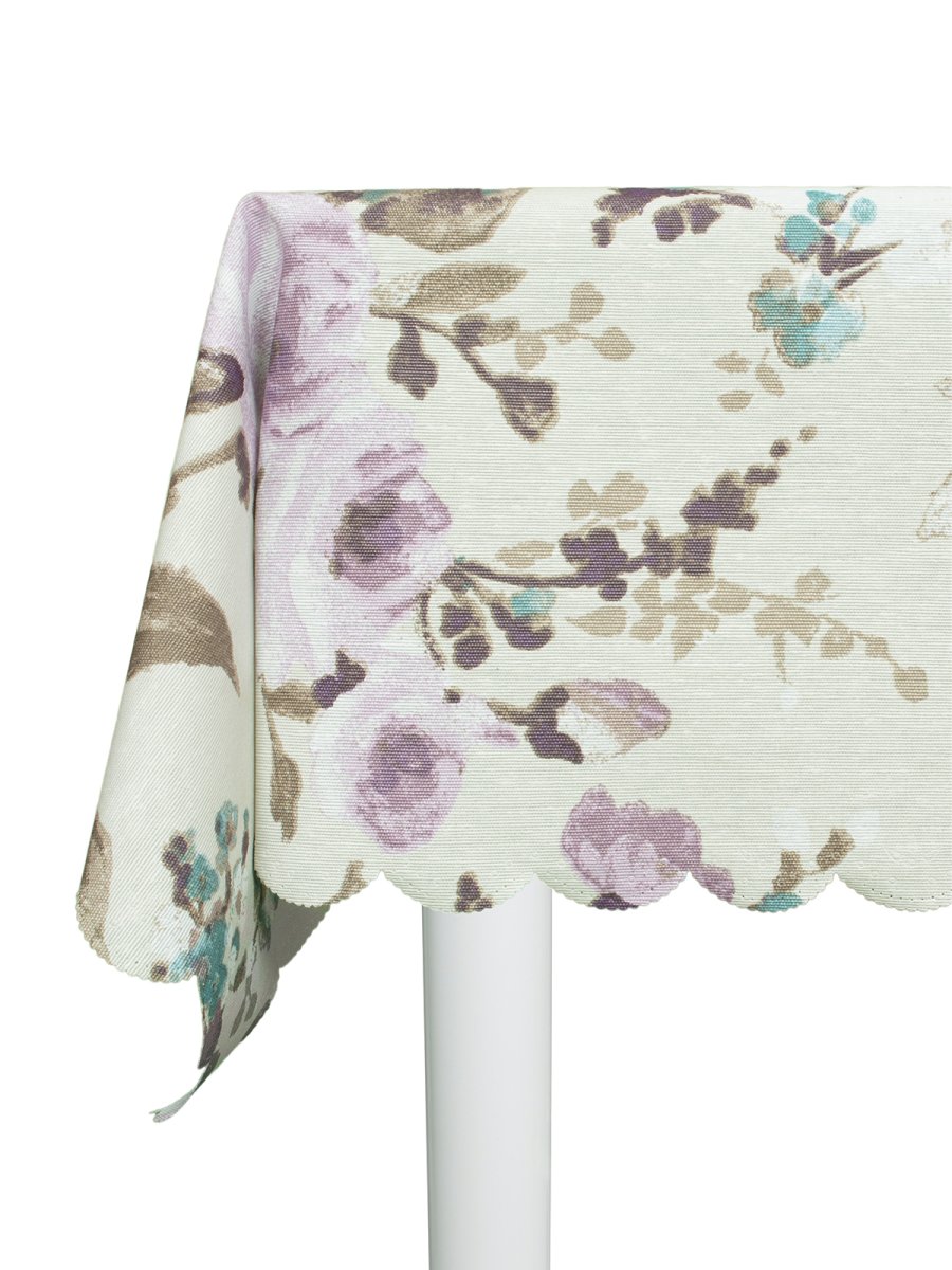 Скатерть водоотталкивающая Maifon Роза Сиреневая