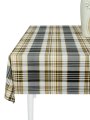 Тефлоновая скатерть Maifon Шотландка Золото