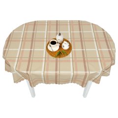 Скатерть водоотталкивающая Клетка Английская