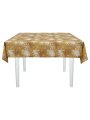 Скатерть водоотталкивающая Maifon Снежинка Золотая
