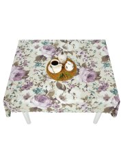 Скатерть водоотталкивающая Maifon Роза Сиреневая