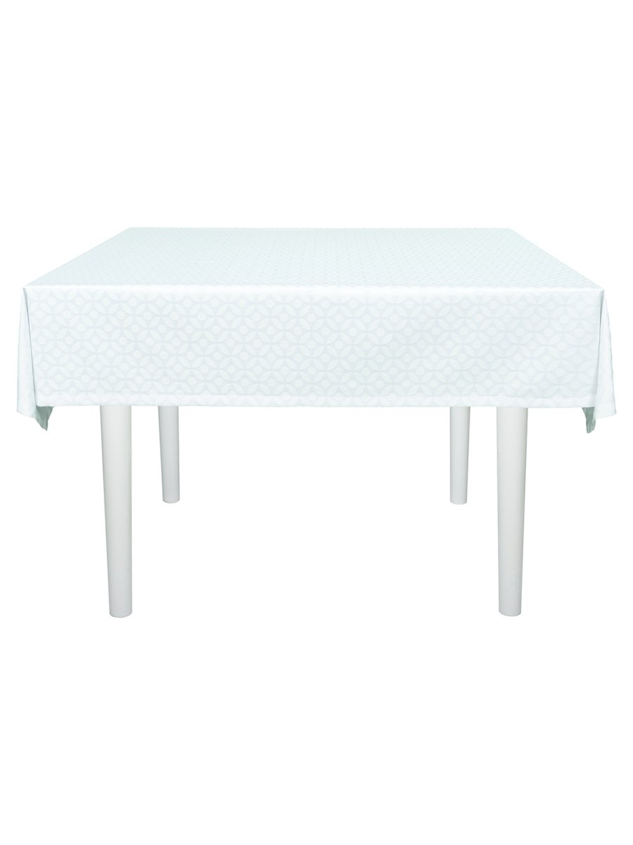 Скатерть водоотталкивающая Maifon Белый Орнамент