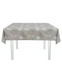 Скатерть водоотталкивающая Maifon Снежинка Серая