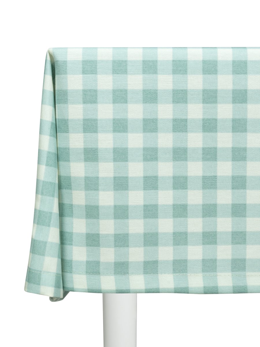 Скатерть водоотталкивающая Maifon Клетка Голубая
