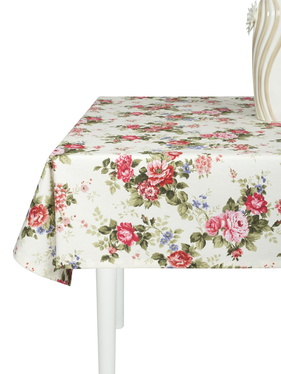 Скатерть водоотталкивающая Maifon Розочки Красные