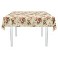Скатерть водоотталкивающая Maifon Розочки Бордовые