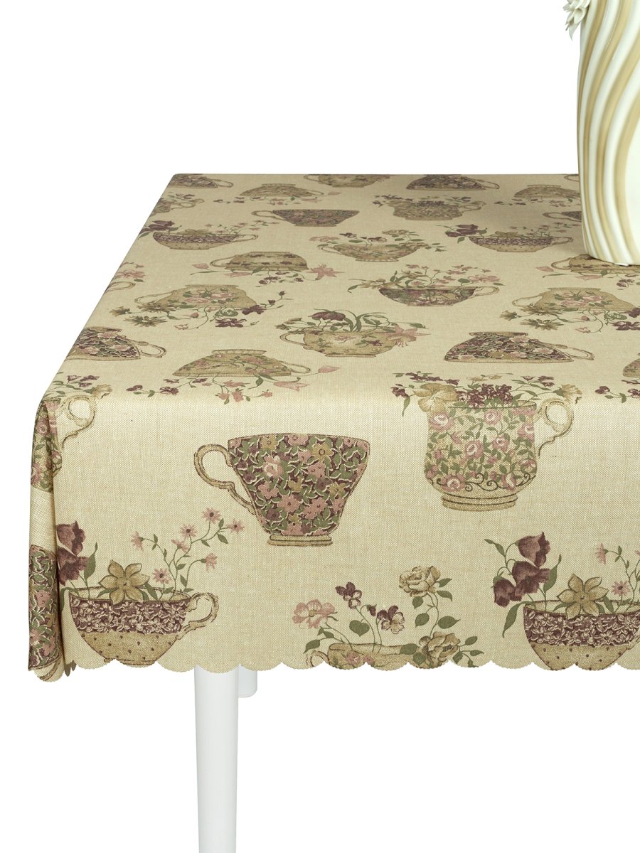 Скатерть водоотталкивающая Maifon Чашечки