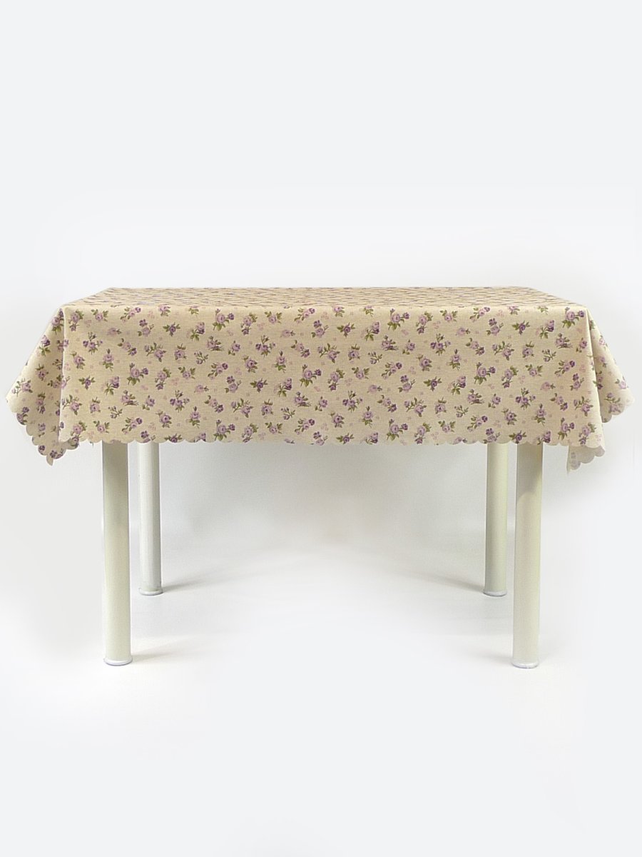 Скатерть водоотталкивающая Maifon Фиалки