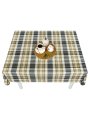 Тефлоновая скатерть Maifon Шотландка Золото