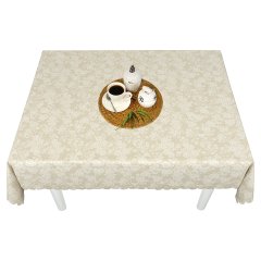 Скатерть водоотталкивающая Maifon Роза Сеточка