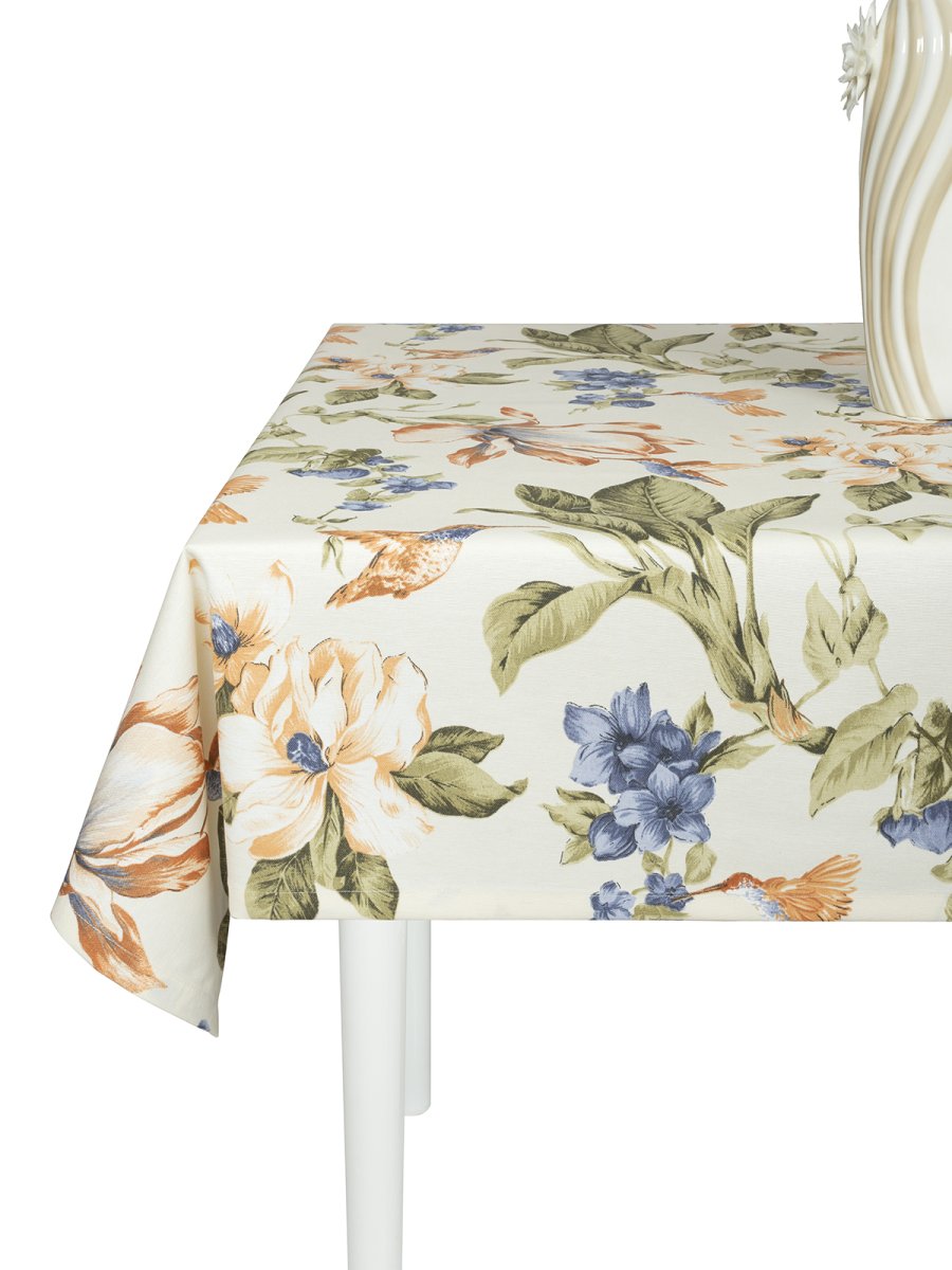 Скатерть водоотталкивающая Maifon Колибри Блю