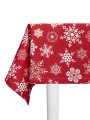 Тефлоновая скатерть Maifon Снежана Красная